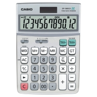 Tischrechner Casio 12-stellige Anzeige 17,5x12.3x3.6cm