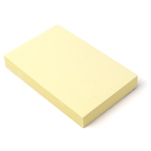 Haftnotizen, Marke: Post-it 102x76mm gelb