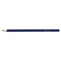 Bleistift Lyreco, HB, dunkelblau  HB, dunkelblau,