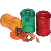 Dosen-Spitzer, 1 Loch Kunststoff, farbig assortiert