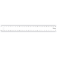 Massstab Lyreco 30 cm, transparent