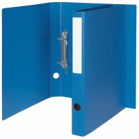 Ringbuch Biella Varia A4 2-Ring genarbt 3 cm Rücken blau