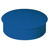 Haftmagnet Lyreco blau, rund, 27 mm