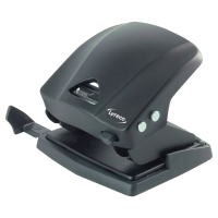 Locher Lyreco, für 30 Blatt schwarz, rutschsicherer Stand