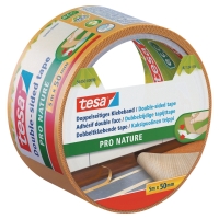 Doppelseitiges Klebeband Eco, 50mmx5 m weiss
