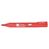 Permanent Marker Rundspitze rot Lyreco