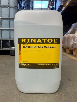 Destilliertes Wasser 25 Lt Kanister von Ess+ Müller