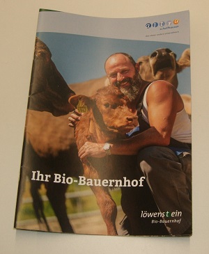 Broschüre Bio Bauernhof Löwenstein 