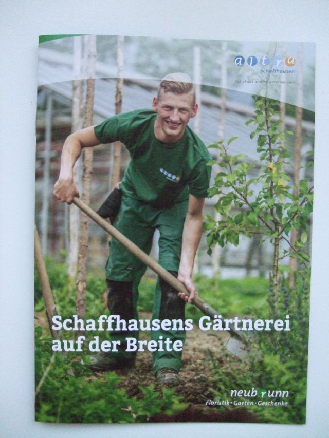 Broschüre Gärtnerei 