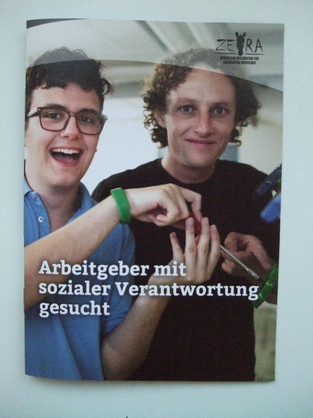 Broschüre Zebra 