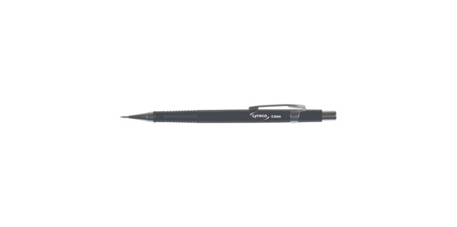 Druckbleistift Lyreco 0,5 mm, schwarz