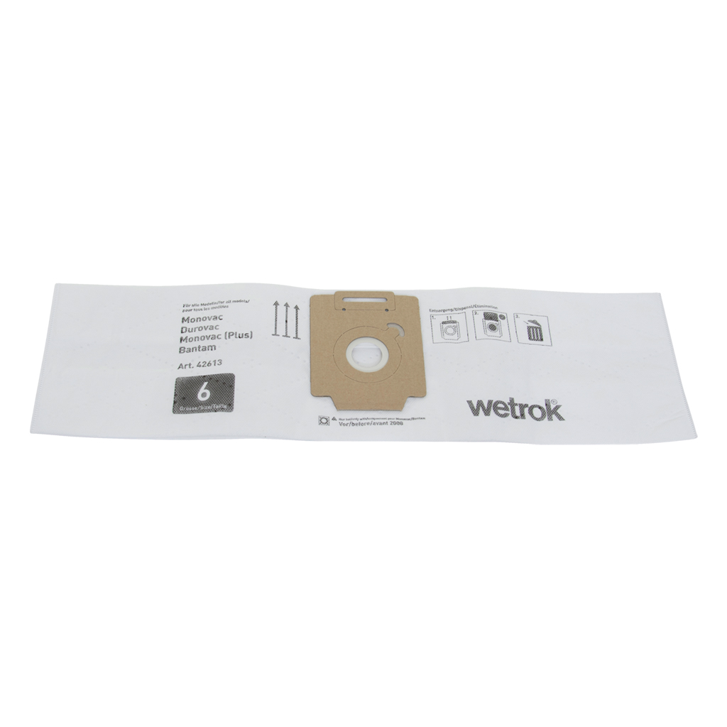 VLIESBEUTEL MONO/DURO 6 L Pack à 10 Säcke