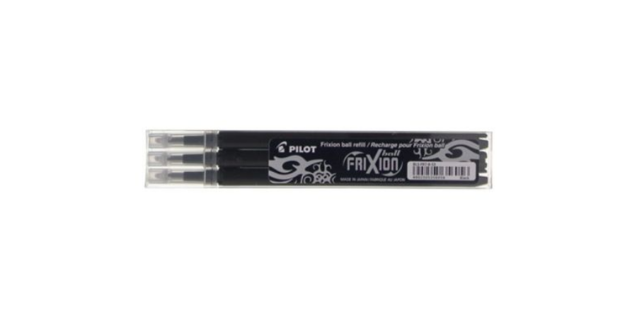 PILOT FRIXION BALL ERSATZMINE SCHWARZ Pack à 3