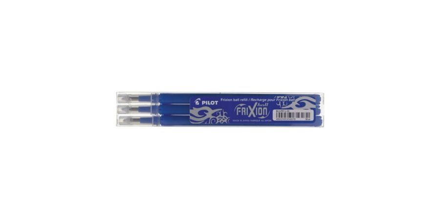 PILOT FRIXION BALL ERSATZMINE BLAU Pack à 3