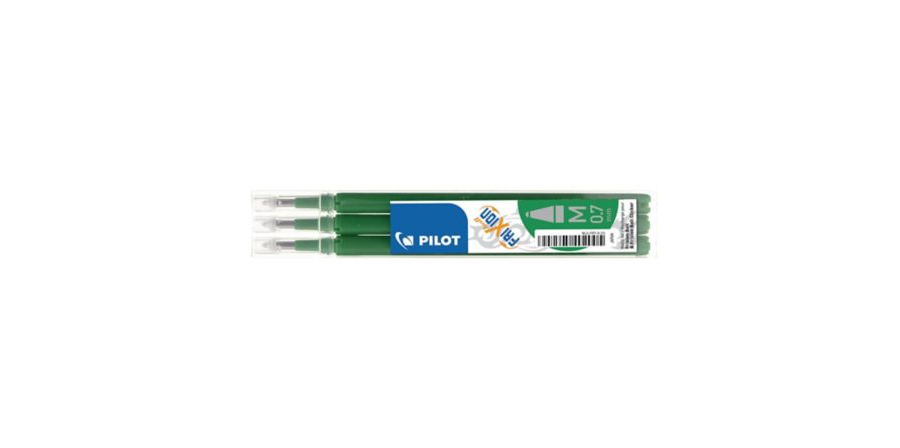 PILOT FRIXION BALL ERSATZMINE GRÜN Pack à 3