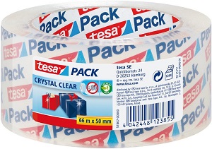 Verpackungsband EXTRA STRONG Tesa 50mmx66m transparent