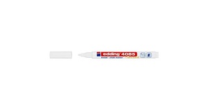 Kreidemarker, weiss, 1-2 mm, Rundspitze Für Tafeln, Glas, Spiegel und Plexiglas