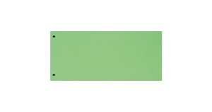 Trennstreifen 105x240mm Biella grün, Pack à 100, Karton 190 g/m2