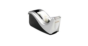 Tischabroller für Klebeband silber/schwarz, Scotch