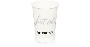 240 ml Kartonbecher NESPRESSO On the Go Schachtel à 40x30 Stück